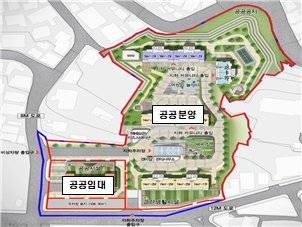 동구 좌천동 쪽방촌에 건립될 공동주택 사업계획도. [부산 동구]