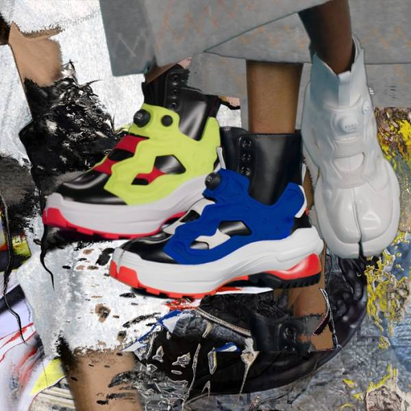 스포츠 브랜드 리복과 메종 마르지엘라가 협업한 운동화 이미지/사진=리복