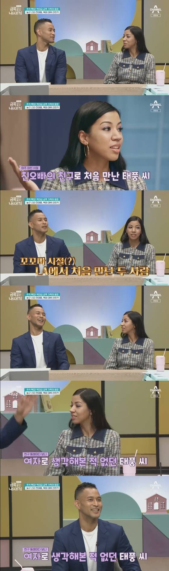 전태풍, 미나 터너 /사진=채널A '금쪽같은 내 새끼' 방송화면 캡처