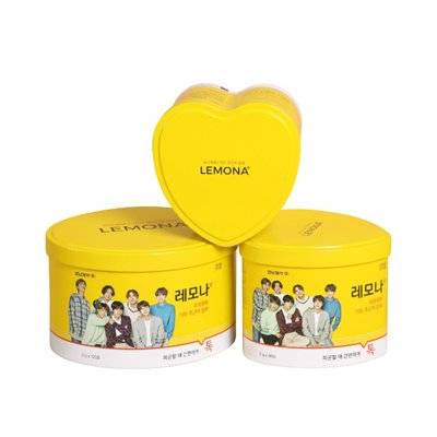 레모나는 BTS를 활용한 다양한 패키지에 적용하고 있다. 사진 경남제약