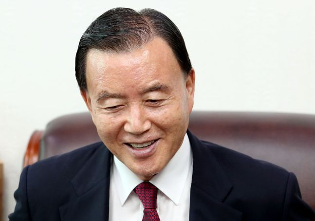 국민의힘 4선 중진 홍문표 의원. ⓒ데일리안 박항구 기자