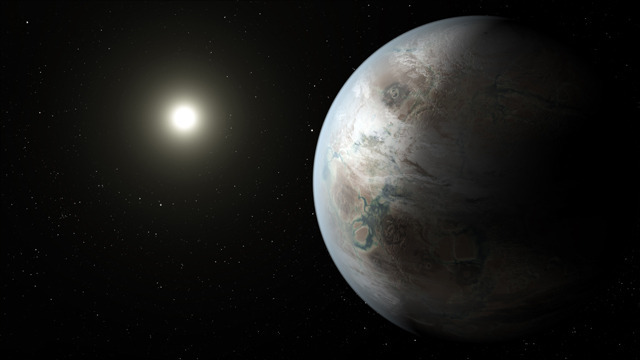 인간이 사는 데 적합한 환경을 지녔을 개연성이 있는 ‘또 다른 지구’ 중 하나인 ‘케플러-452b’의 상상도