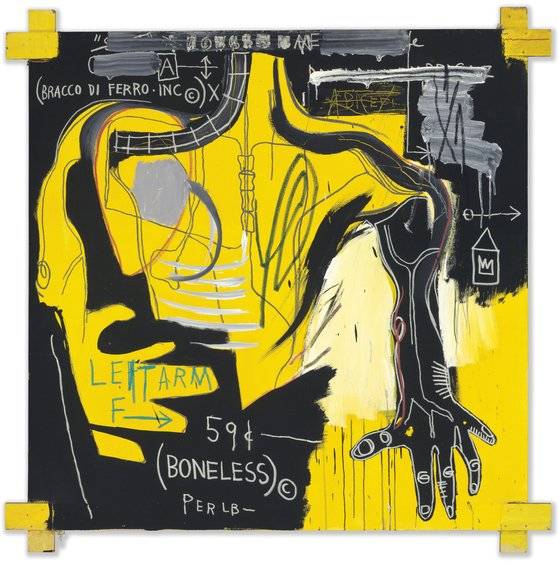 1983년 작 ‘무제’. ©Estate of Jean-Michel Basquiat. Licensed by Artestar, NewYork.[사진 롯데뮤지엄]