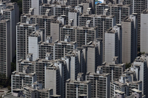 서울 강남, 송파구 아파트단지 모습(사진=연합뉴스)