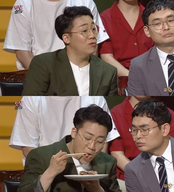 '개그콘서트'에 출연한 개그맨 박대승 /사진='개그콘서트' 방송 화면