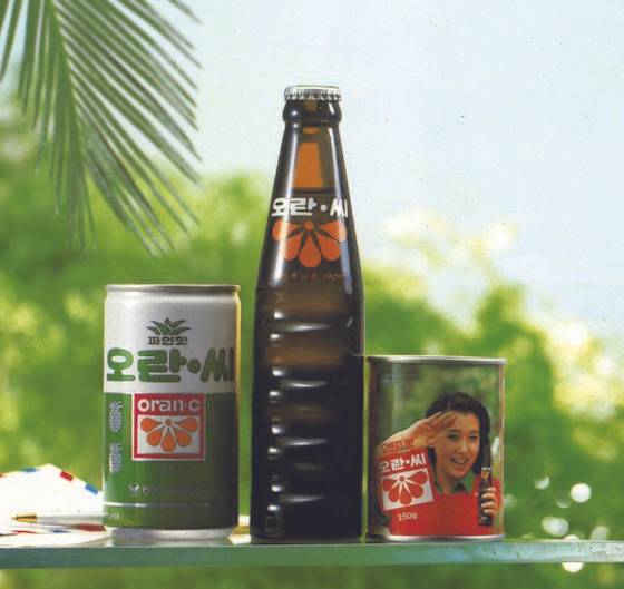 1971년 출시 당시 오란씨 제품 이미지. 사진 동아오츠카