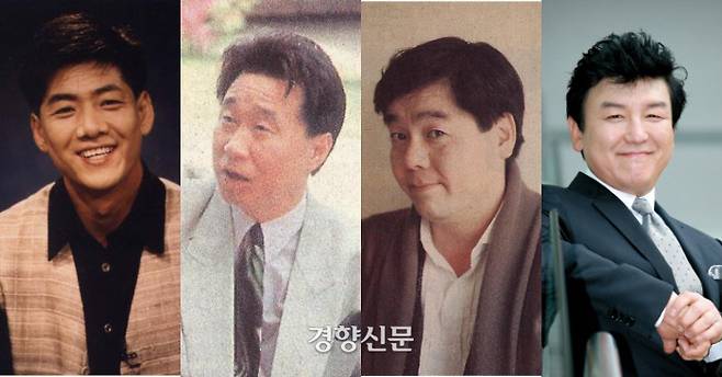 정재환, 임하룡, 심형래, 주병진. 경향신문 자료사진