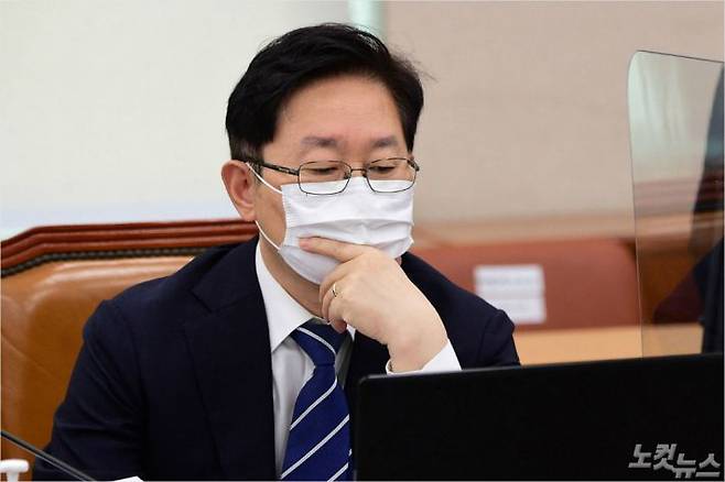 박범계 더불어민주당 의원 (사진=윤창원 기자/자료사진)