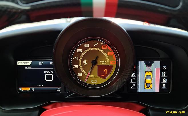 8,000rpm부터 시작하는 레드존