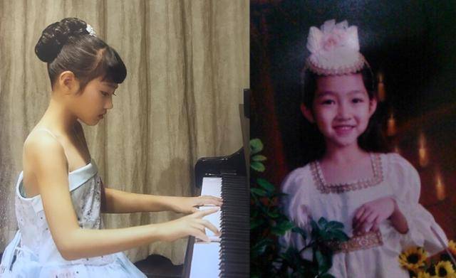 김혜진의 어린 시절 모습. 본인 제공