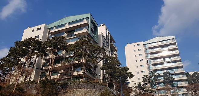 서울 용산구 한남동 한남더힐의 모습. [헤럴드경제DB]