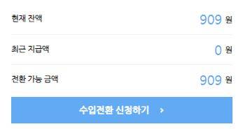 /사진= 블로그 수입 현황 /사진제공= 손민지 매니저