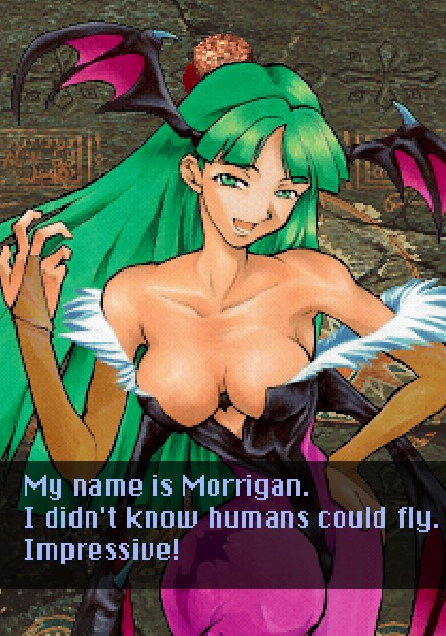 (건버드2에 등장하는 숨겨진 캐릭터 모리건!! 섹시 캐릭터의 화신!)