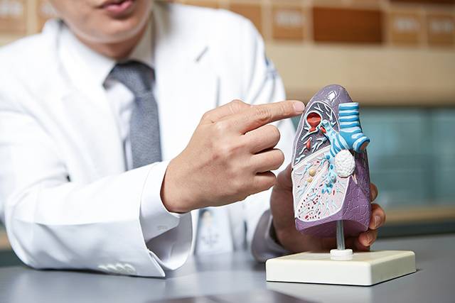 폐암 수술 시에는 암이 있는 엽 단위로 절제하고 수술하는 쪽 종격동 림프절 절제술을 하는 것이 현재까지 확립된 표준 수술 방법이다./사진=신지호 헬스조선 기자