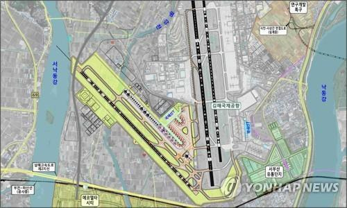 김해신공항 계획도 [부산시 제공. 재판매 및 DB 금지]