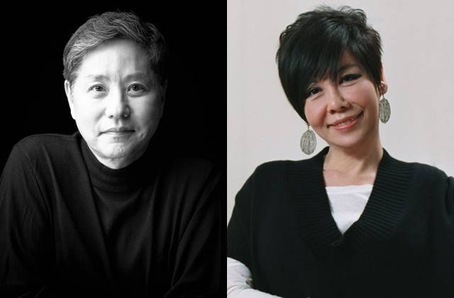 오리온그룹 담철곤(왼쪽) 회장의 장녀 담경선 오리온재단 과장이 지난 2017년 일반인과 결혼했다. 오른쪽은 이화경 오리온그룹 부회장. /오리온 제공