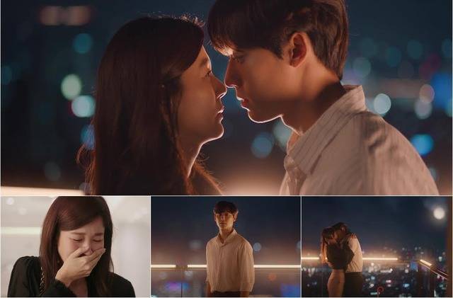 '18 어게인' 후반부는 이도현과 김하늘의 러브라인을 중심으로 흘러갔다. /'18 어게인' 캡처