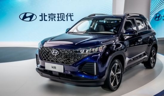 중국 전략형 중형 SUV ix35의 페이스리프트 모델(사진=현대차)