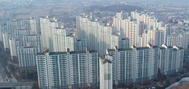 경기도 김포의 한 아파트단지 모습 ⓒ연합뉴스