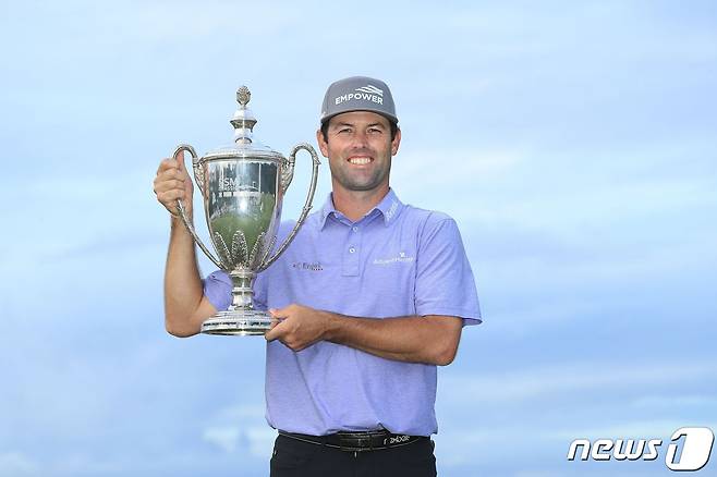 로버트 스트렙(미국)이 23일(한국시간) 막을 내린 PGA투어 RSM클래식에서 우승을 차지했다. © AFP=뉴스1