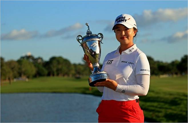 김세영은 올 시즌 자신의 첫 번째 미국여자프로골프(LPGA)투어 메이저대회 우승을 차지한 데 이어 신설대회 펠리컨 챔피언십에서 우승한 뒤 여자골프 세계랭킹 1위의 꿈을 공개했다.(사진= Getty Images)