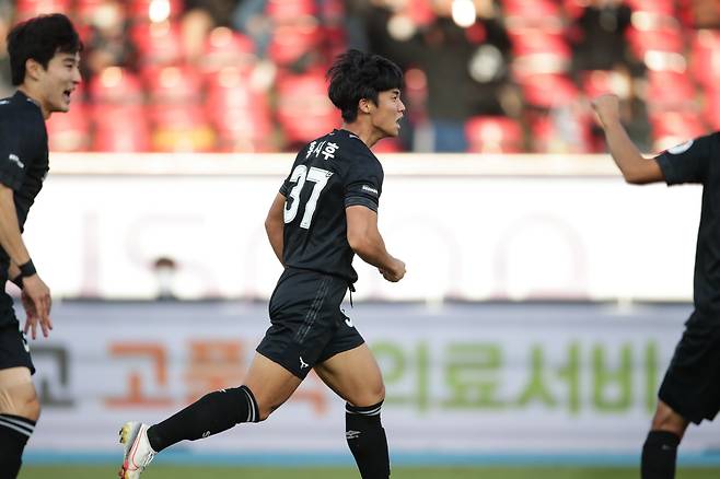 홍시후. 사진제공=한국프로축구연맹