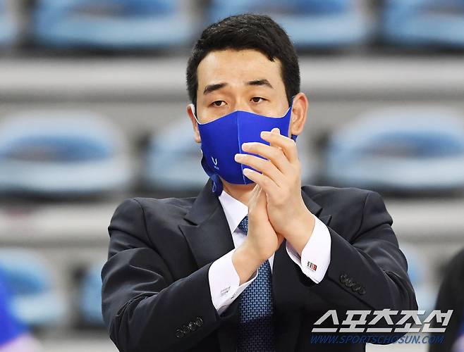 삼성화재 고희진 감독. 송정헌 기자 songs@sportschosun.com