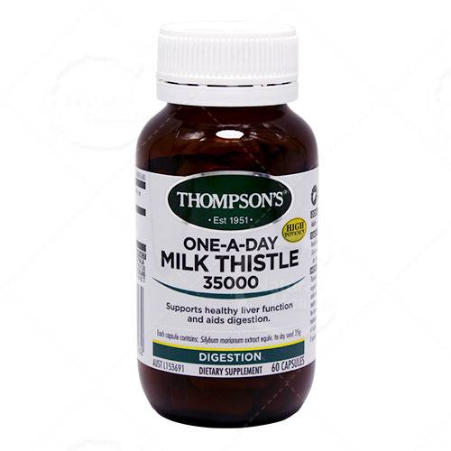 한 알 당 WHO권장량 최대치인 420mg을 함유한 톰슨 밀크시슬