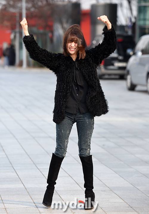 ▲ 박하선 '아침부터 광란의 댄스'