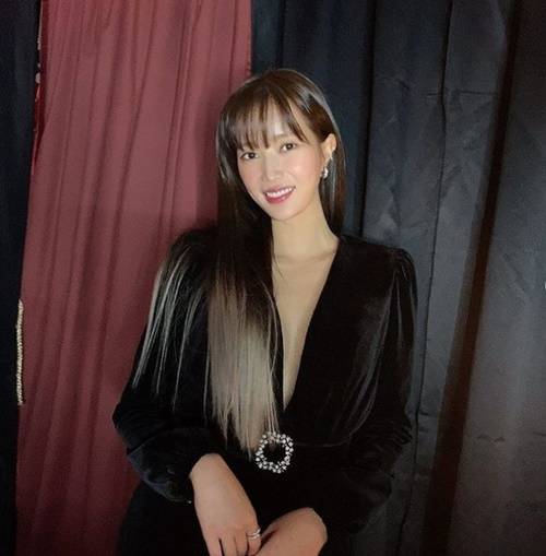 배우 임수향이 드레스 자태를 뽐냈다. 사진=임수향 SNS