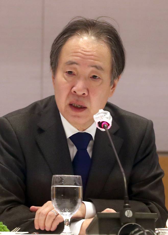 도미타 고지 주한일본대사가 차기 주미 일본대사로 내정됐다(사진=AFP)