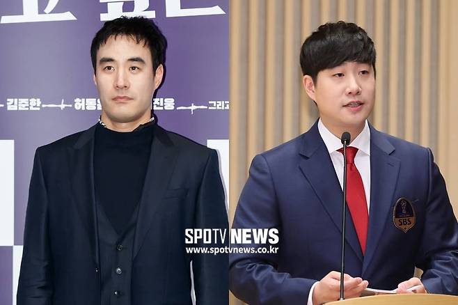 ▲ 배성우(왼쪽), 배성재. ⓒ한희재 기자, 곽혜미 기자