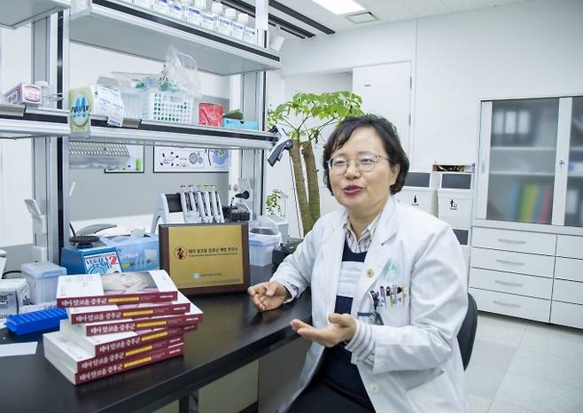 ▲김영주 교수(태아알코올증후군예방연구소장)