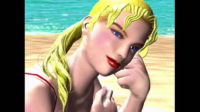 (세가 새턴 시절 버추어파이터 포트레이트 시리즈에 들어있던 사라)