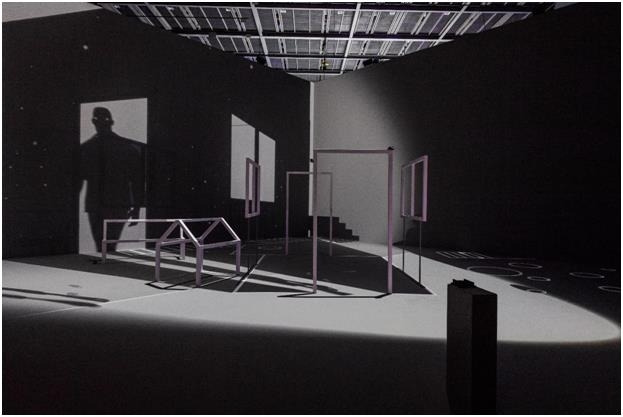 문준용 'Augmented Shadow - Outside', 2020, Interactive installation, Variable size.(금산갤러리 제공)© 뉴스1