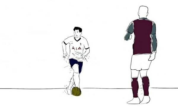 한국인 팬이 만든 손흥민 애니메이션 ⓒTAIYOUNGMAN 유튜브 캡처