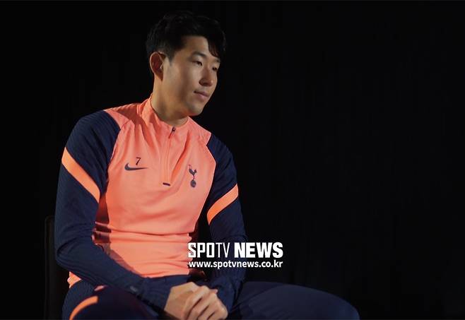 ▲ 손흥민이 '스포티비'와 단독 화상인터뷰를 가졌었다 ⓒSPOTV