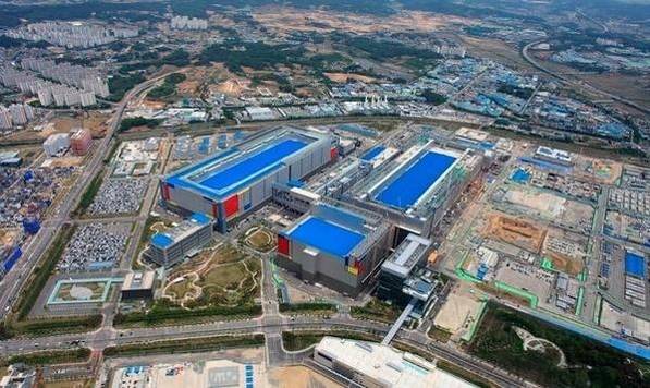 경기도 평택시 고덕면에 있는 삼성전자 평택캠퍼스 전경./삼성전자