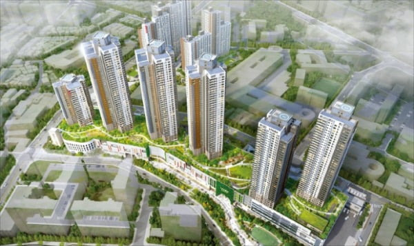 HDC현대산업개발이 서울 구로구에 지은 민간임대주택 ‘고척 아이파크’.