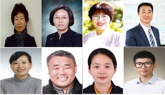 아름다운교육공동체상 위원회(위원장 두재균)는 23일 ‘제2회 아름다운 교육공동체상’ 수상자를 발표했다. 사진은 위 왼쪽부터 김점숙 전주전라초 행정실장, 김정숙 전주덕진중 교사, 강일순 전주우전초 교장, 유영진 전주문학초 교감, 아래 왼쪽부터 서영숙 남원중앙초 교육복지사, 송진섭 남원보절중 교사, 강은미 정읍동신초 교사, 박종근 군산경포초 교사.