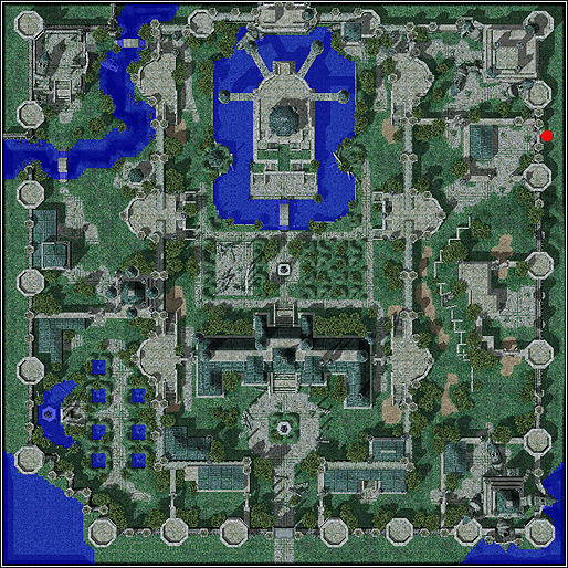 게임 내 글래스트 헤임 지역 구성