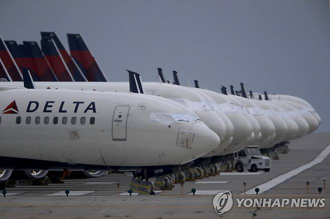 델타항공 항공기 [AP=연합뉴스 자료사진]