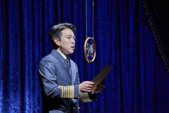 연극 ‘킹스 스피치’  박정복 공연 사진. [연극열전]