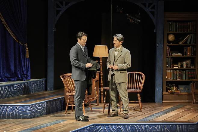 연극 ‘킹스 스피치’  박정복 공연 사진. [연극열전]