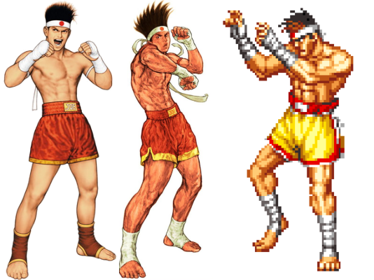 (무에타이를 주축으로 하는 죠 히가시)