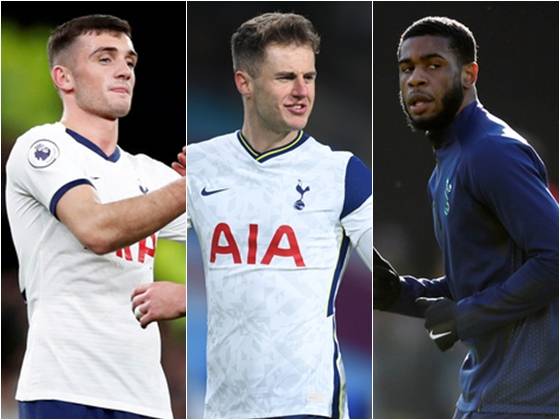 영국 매체 '이브닝 스탠다드'가 토트넘 홋스퍼의 트로이 패럿, 조 로던, 야펫 탕강가(왼쪽부터)를 2021년 기대할 만한 유망주로 꼽았다. /사진=로이터