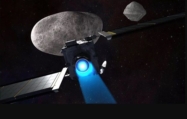 NASA DART 우주선은 올해 7얼 발사돼 소행성 디모포스와 충돌할 예정이다. (사진=NASA)
