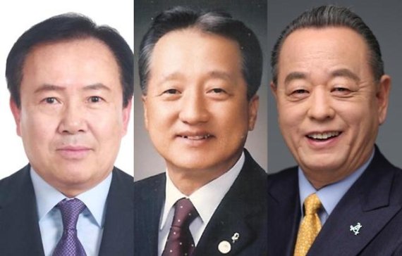 대한골프협회는 오는 12일 회장 선거를 사상 최초로 경선으로 치른다. 이번 회장 선거에는 박노승, 우기정, 이중명(왼쪽부터) 등 3명이 입후보했다. /사진=대한골프협회