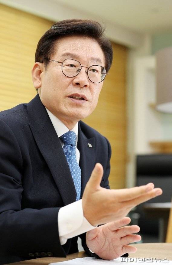 이재명 경기도지사. 사진제공=경기북부청