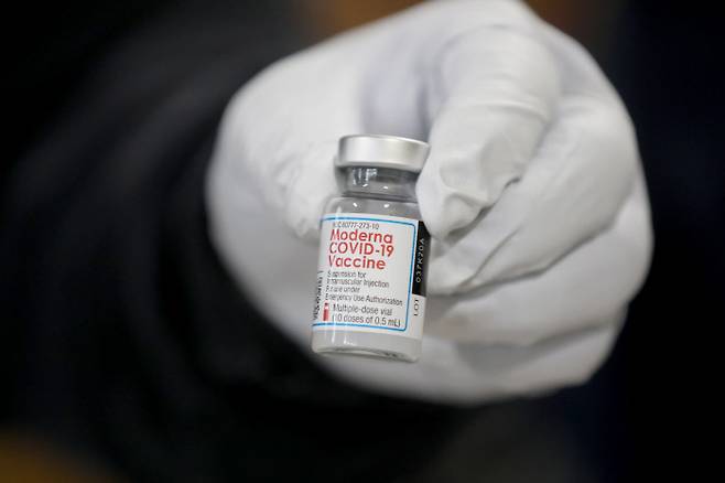 미국 제약사 모더나가 개발한 코로나19 백신.